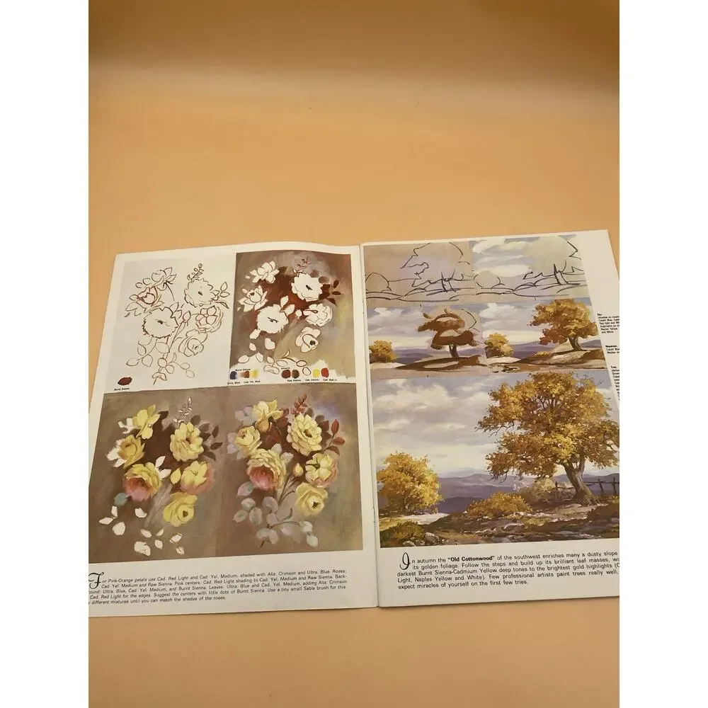 Vintage How to Mix Colors and Materials To Use Book by Walter Foster 1958